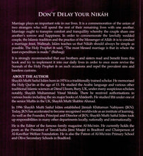 Load image into Gallery viewer, Don't Delay Your Nikah