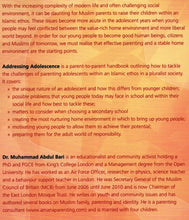 Load image into Gallery viewer, Addressing Adolescence - A Guide to Parenting in Islam