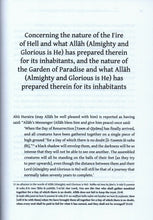 Load image into Gallery viewer, A Concise Description of Jannah & Jahannam The Garden of Paradise & Fire of Hell