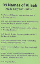 Load image into Gallery viewer, 99 Names of Allah Made Easy for Children - 3 Volume Set